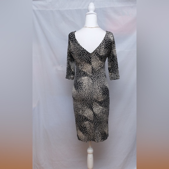 Diane Von furstenberg DVF tarelle silk dress. Black and white. Size 8 - Picture 6 of 7